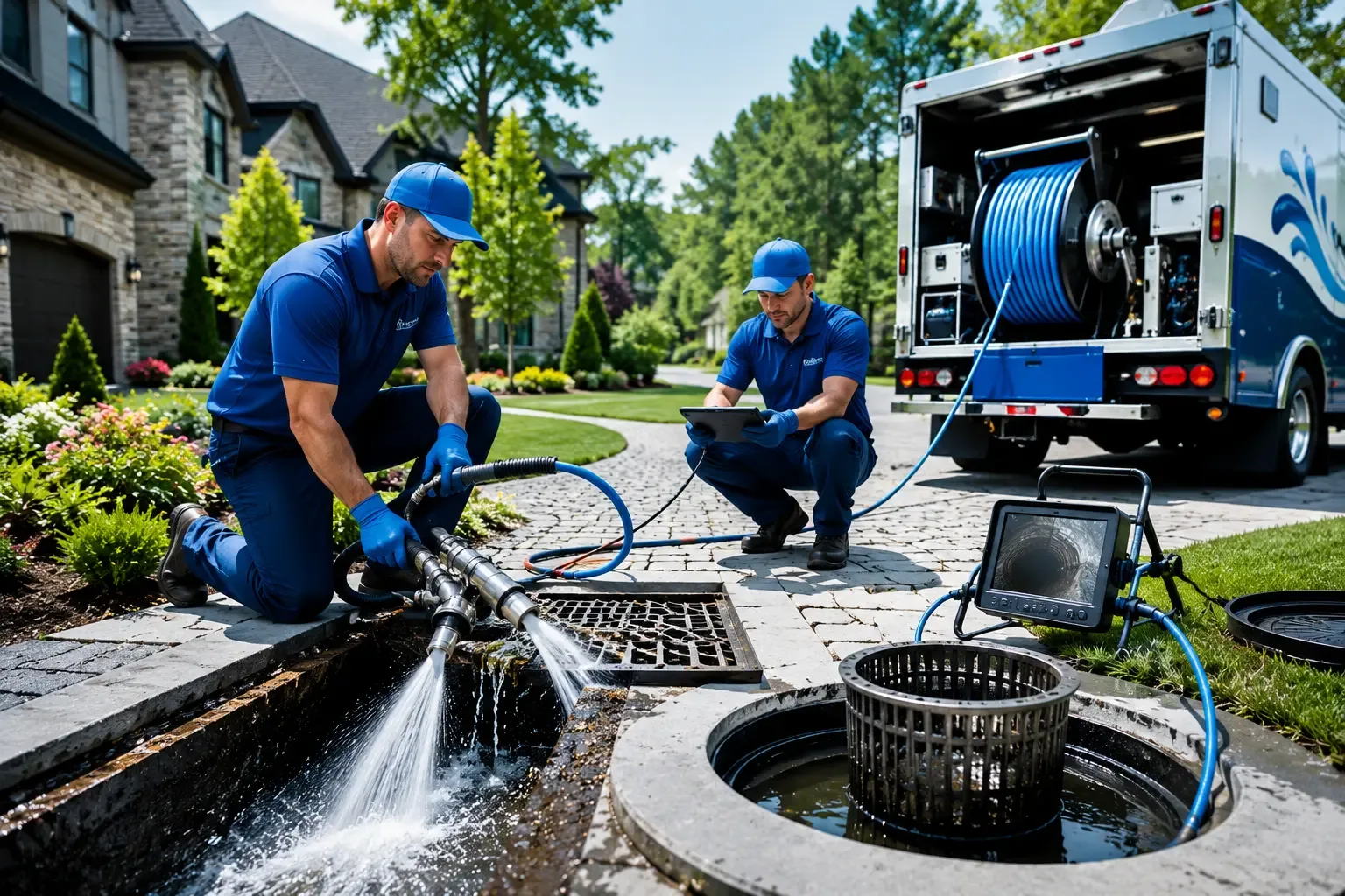 Local outdoor drain cleaning professionals in Eastanollee, GA